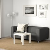 KLIPPAN 2-seat sofa, Flackarp medium grey