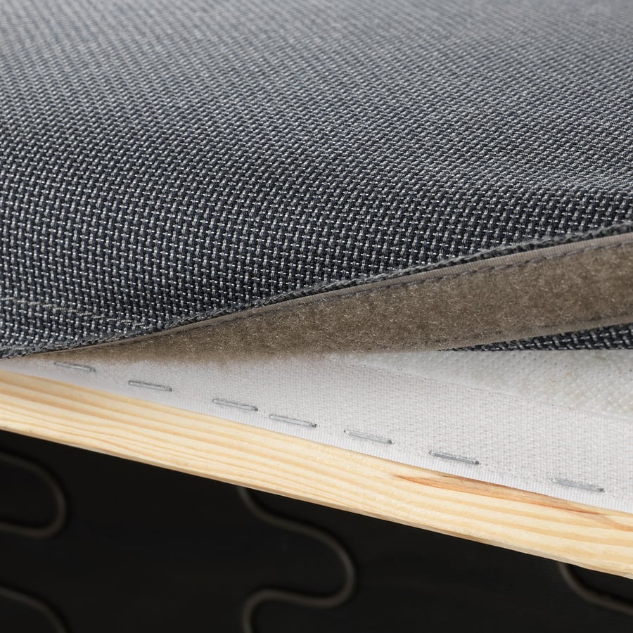 KLIPPAN 2 seater sofa, Flackarp medium grey IKEA