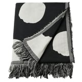 KLYNNETÅG Throw, black/white, 130x170 cm