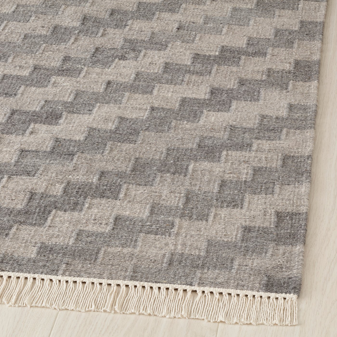 IKEA ラグ カーペット クナップヒルス KNAPPHIRS 170×240 KNAPPHIRS rug, flatwoven, grey/handmade, 240x300 cm - IKEA UK