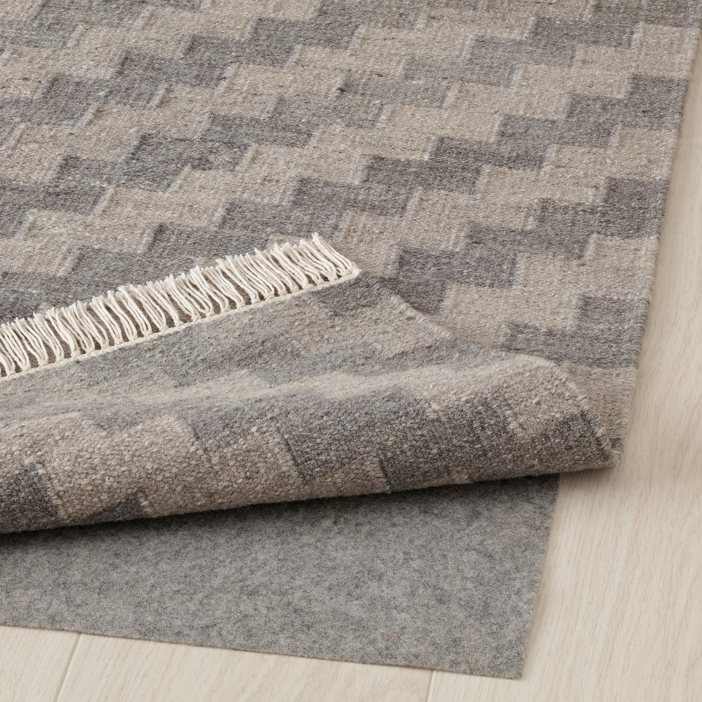 KNAPPHIRS rug, flatwoven, grey/handmade, 240x300 cm - IKEA UK