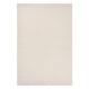 KNARDRUP Rug, low pile, white, 133x195 cm