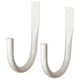 KNÖLFLY Tie-back, white