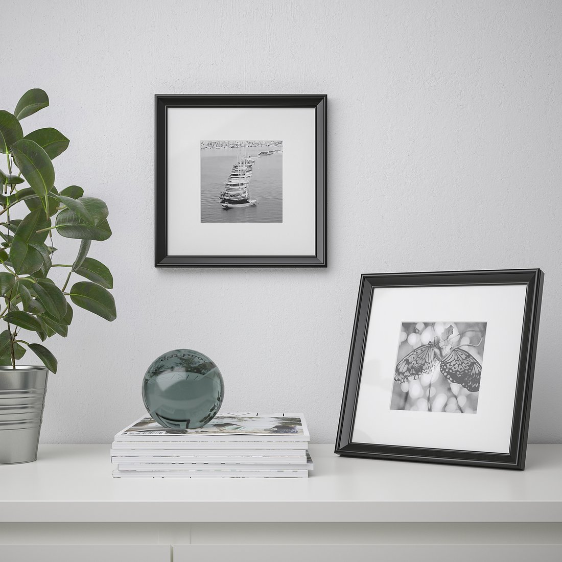 KNOPPÄNG black, Frame IKEA