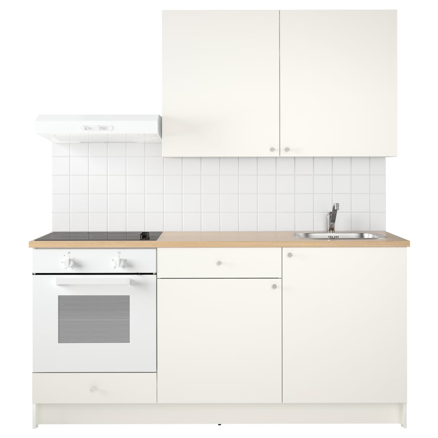 KNOXHULT kitchen, white, 180x61x220 cm IKEA