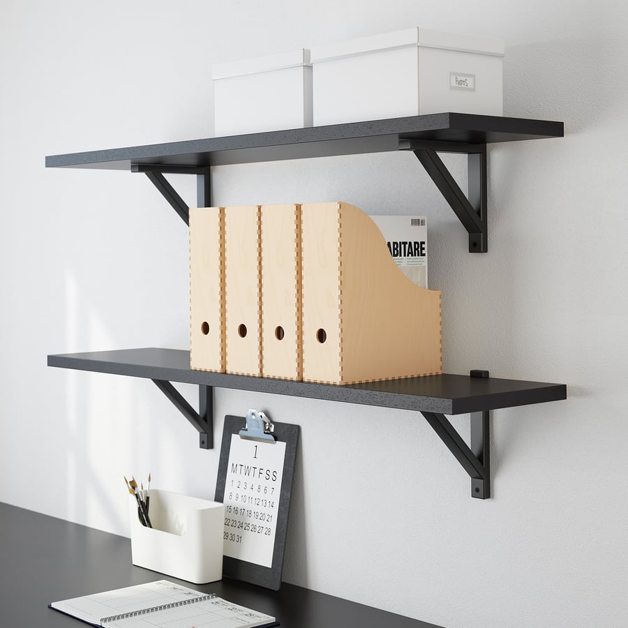 KNUFF plywood, Magazine file set of 2 IKEA