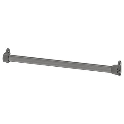 KOMPLEMENT Clothes rail, dark grey, 50 cm
