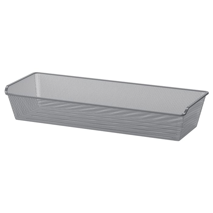 KOMPLEMENT mesh basket, dark grey, 100x35 cm IKEA