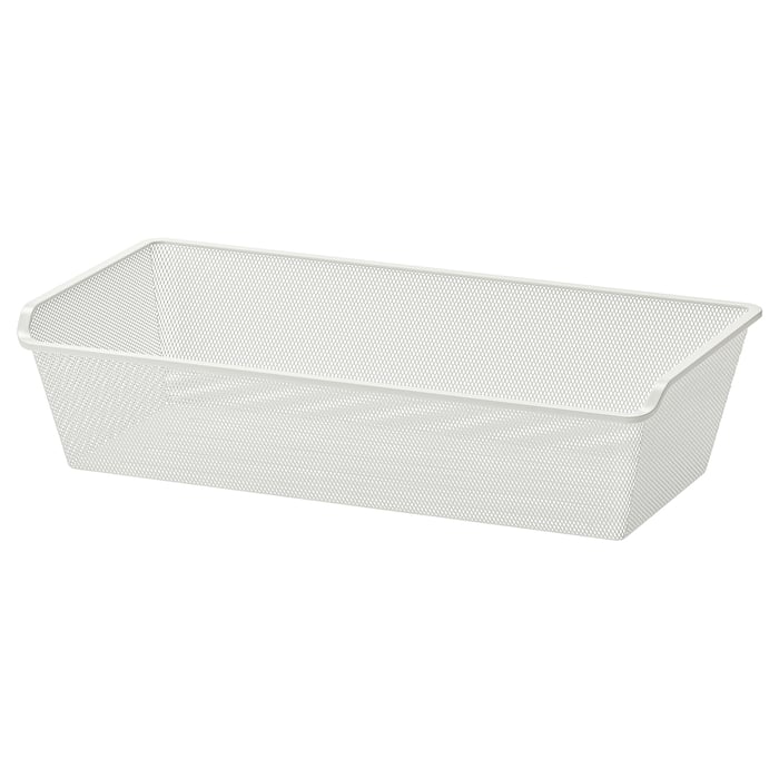 KOMPLEMENT white, Pullout rail for baskets, 35 cm IKEA