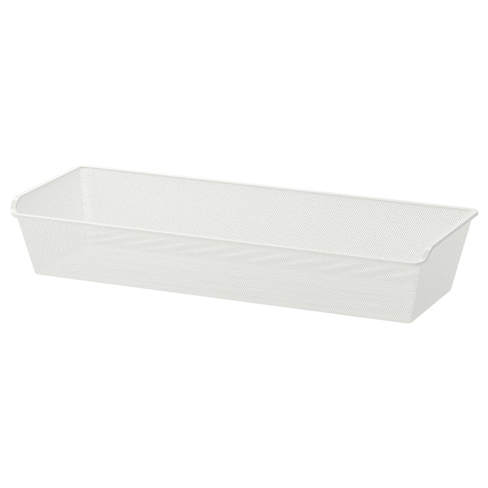 KOMPLEMENT white, Pullout rail for baskets, 35 cm IKEA