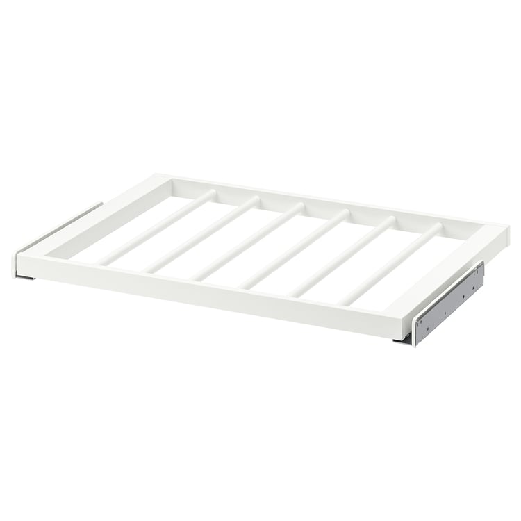 KOMPLEMENT Pullout trouser hanger, white, 75x58 cm IKEA