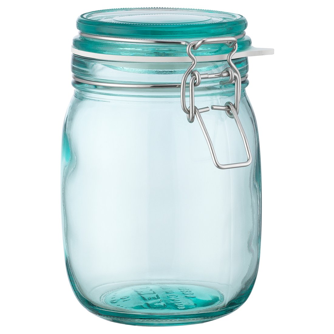 KORKEN clear glass, Jar with lid, Height 7 cm IKEA