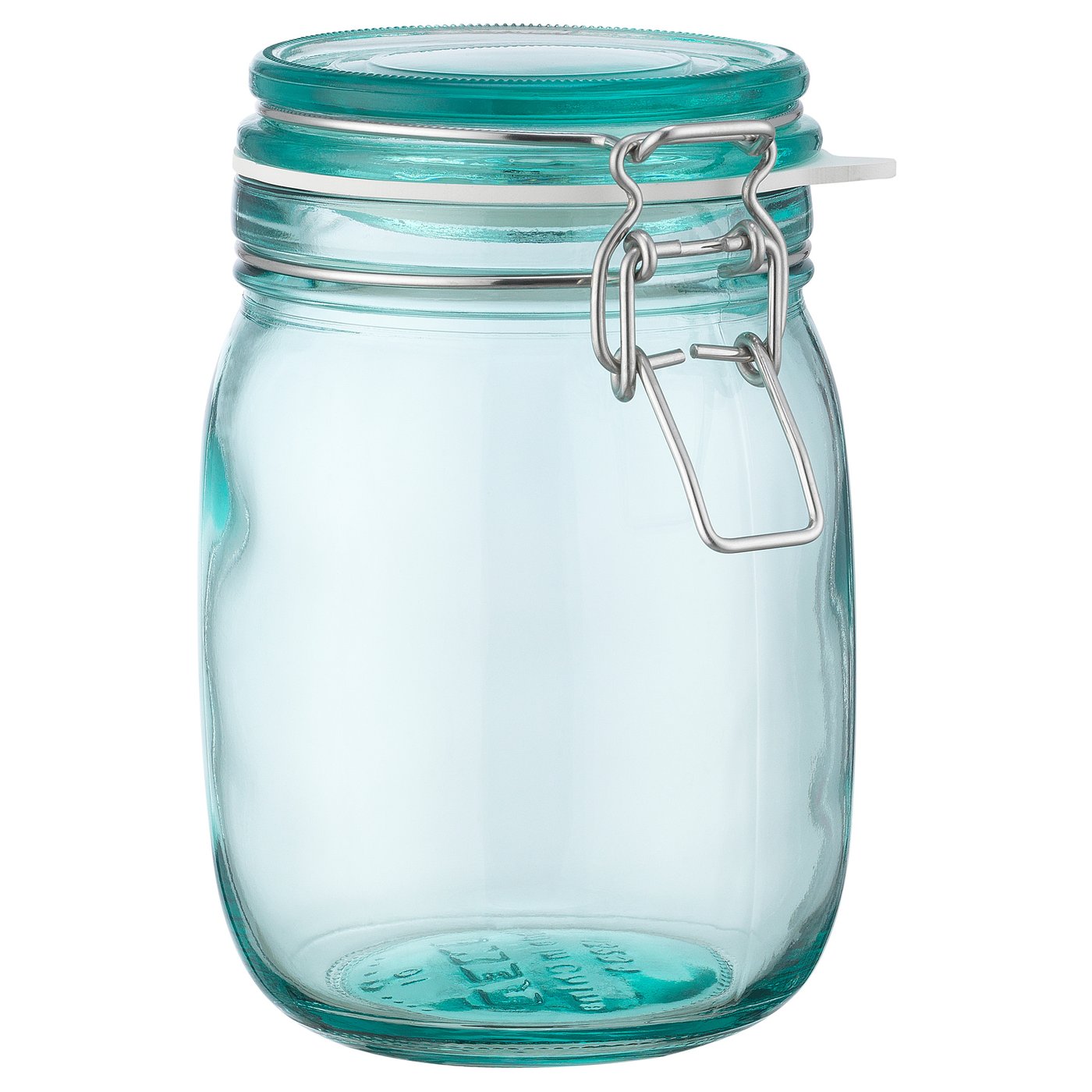 KORKEN clear glass, Jar with lid, Height 7 cm IKEA