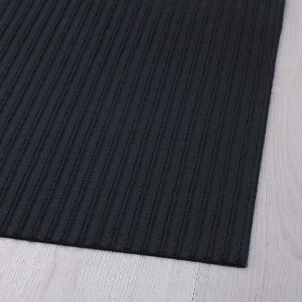 KRISTRUP door mat, dark blue, 35x55 cm IKEA