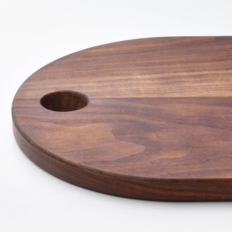 KRÖSAMOS Chopping board, walnut, 29x19 cm IKEA