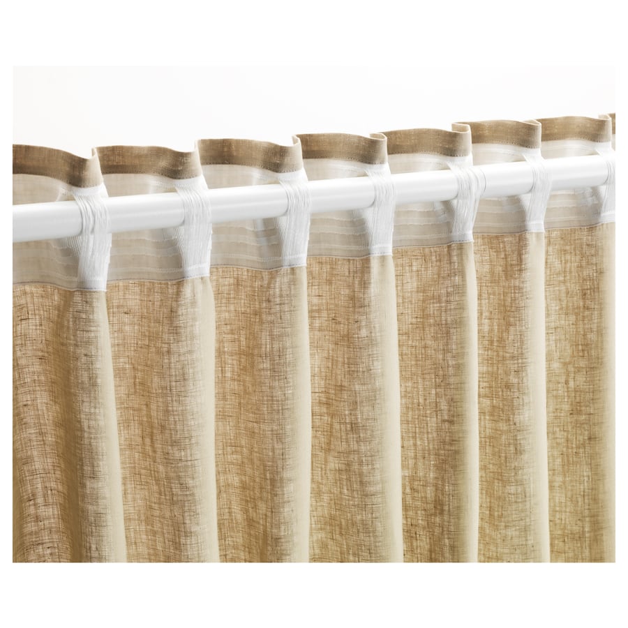 KRONILL pleating tape, white, 8.5x310 cm IKEA