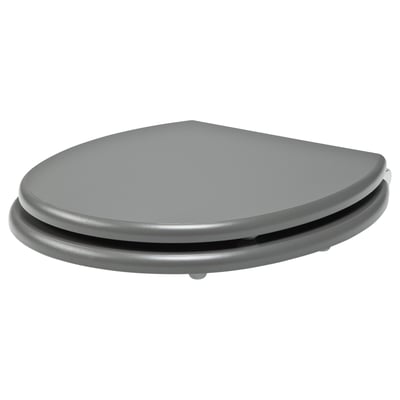 KULLARNA Toilet seat, grey