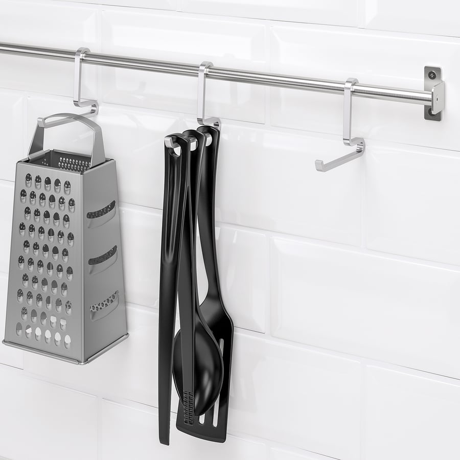 KUNGSFORS hook, stainless steel - IKEA UK