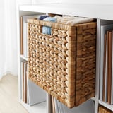 LABBSAL Basket, handmade water hyacinth, 32x34x32 cm
