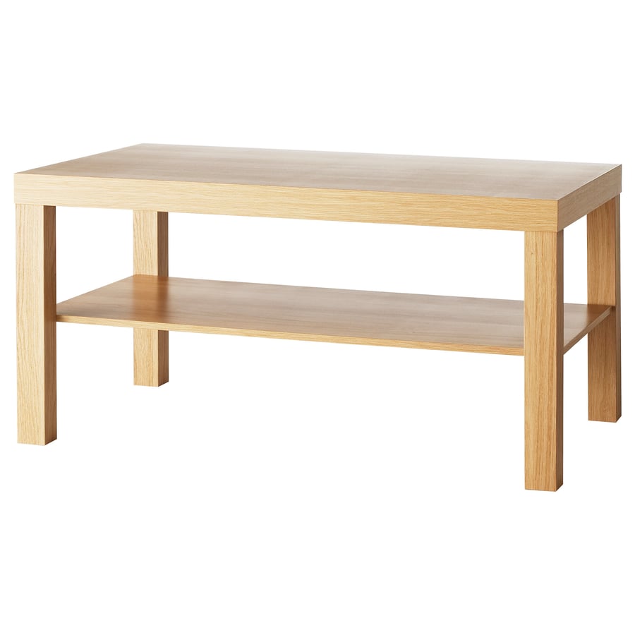 LACK coffee table, oak effect, 90x55 cm IKEA