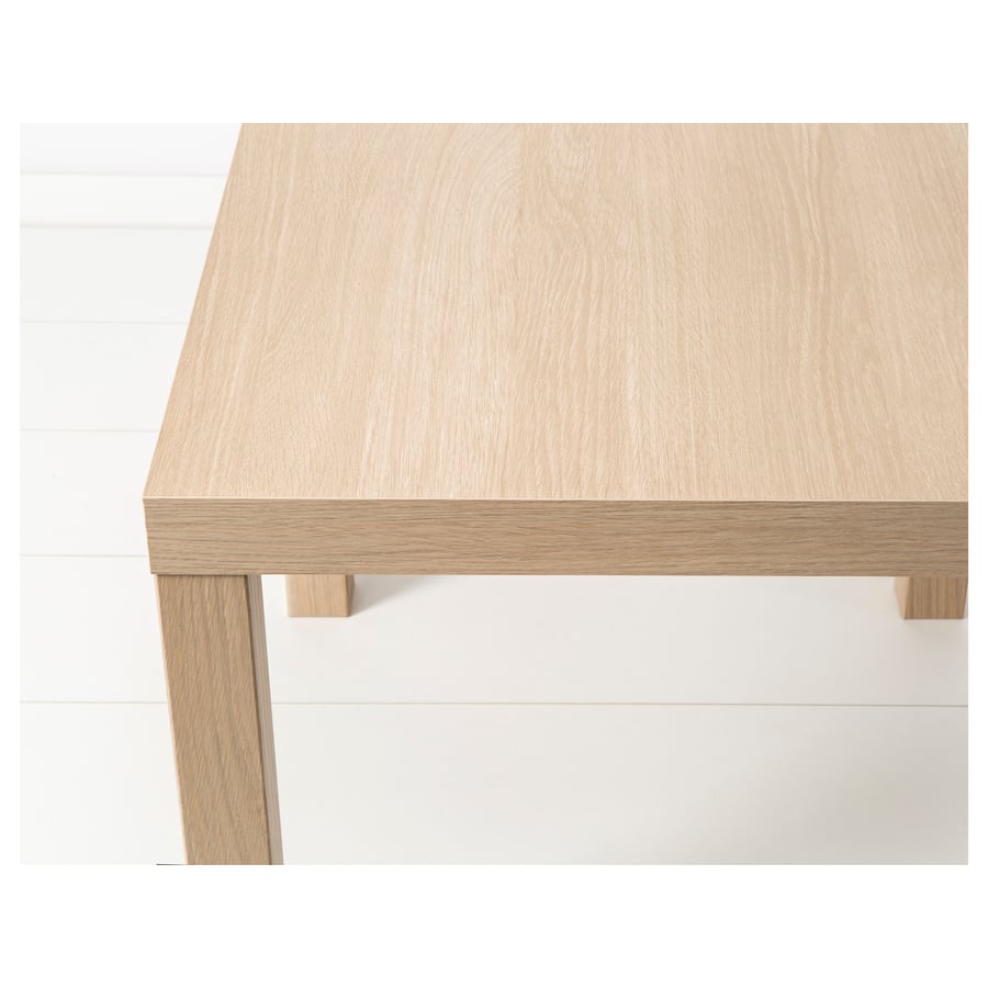 LACK side table, white stained oak effect, 55x55 cm IKEA