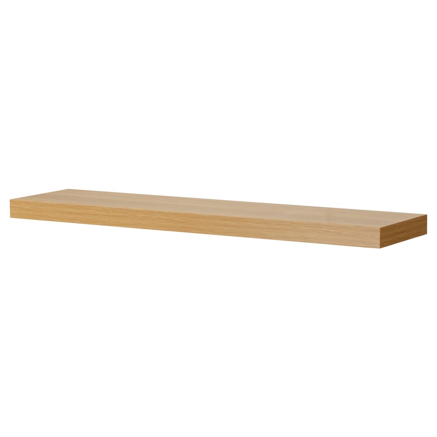 LACK wall shelf, oak effect, 110x26 cm IKEA
