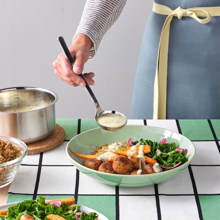 LÄCKERGOM lemon and dill sauce, 250 g IKEA