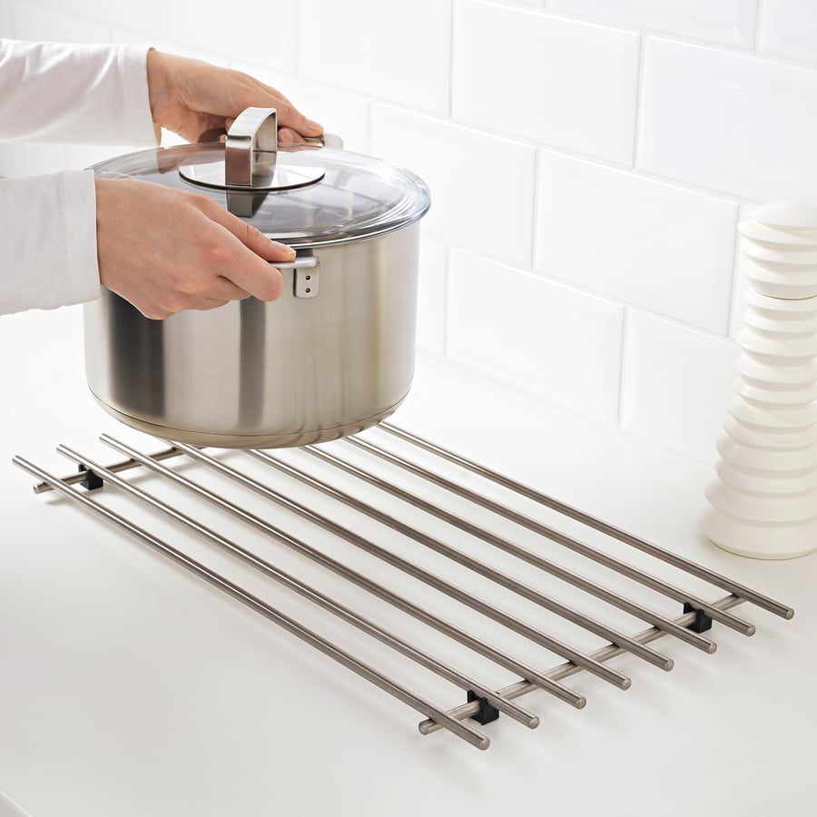 LÄMPLIG stainless steel, Trivet IKEA