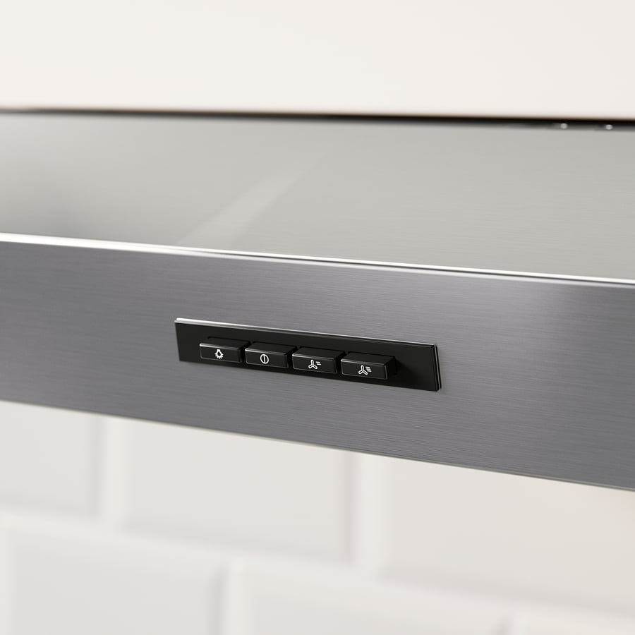 LAGAN wall mounted cooker hood, stainless steel IKEA