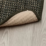 LANDBANA Door mat, dark green, 40x60 cm