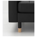 LANDSKRONA Armchair, Grann/Bomstad black/wood
