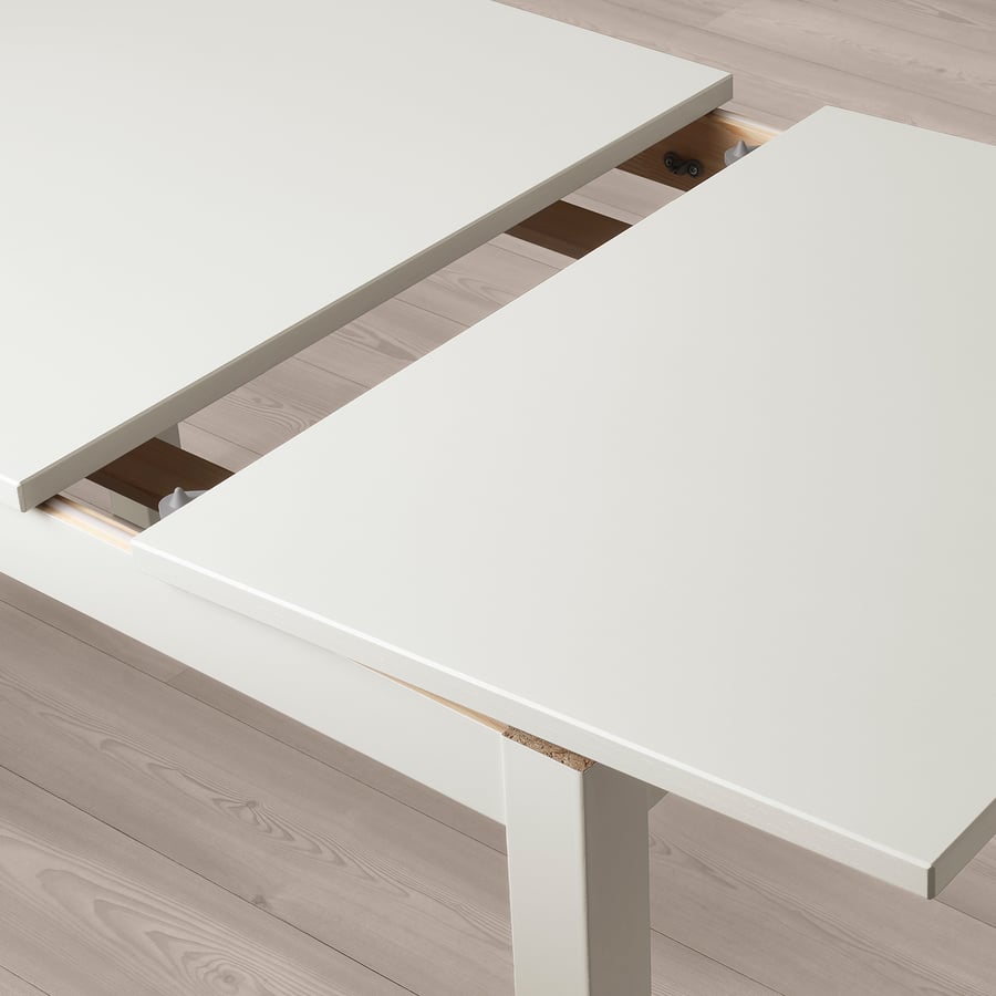LANEBERG white, extendable dining table IKEA