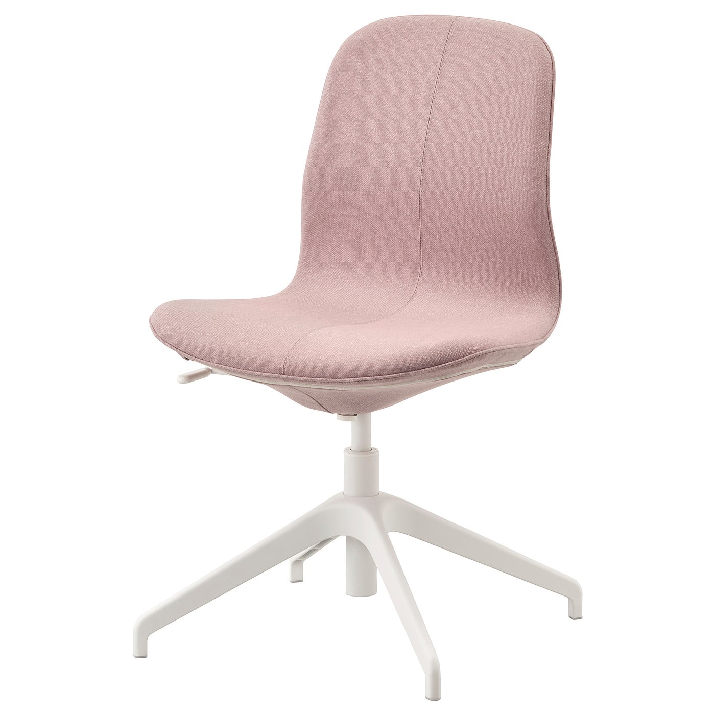 Langfjall Gunnared Light Brown Pink Swivel Chair Ikea