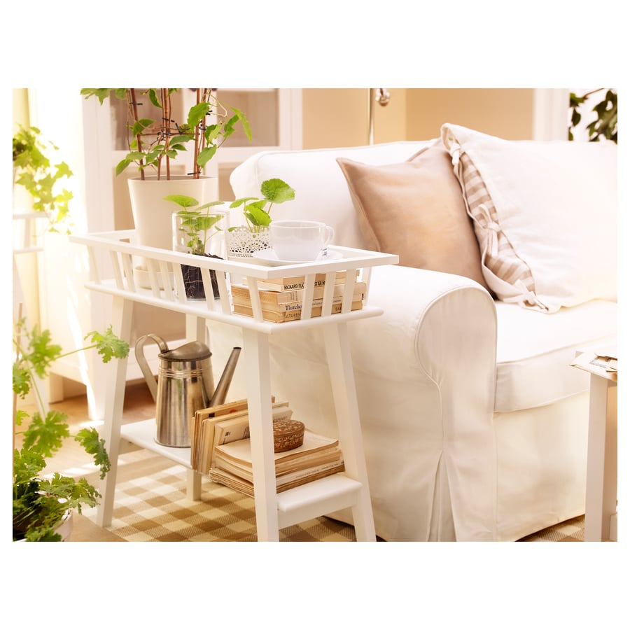 LANTLIV white, Plant stand, Length 74 cm IKEA