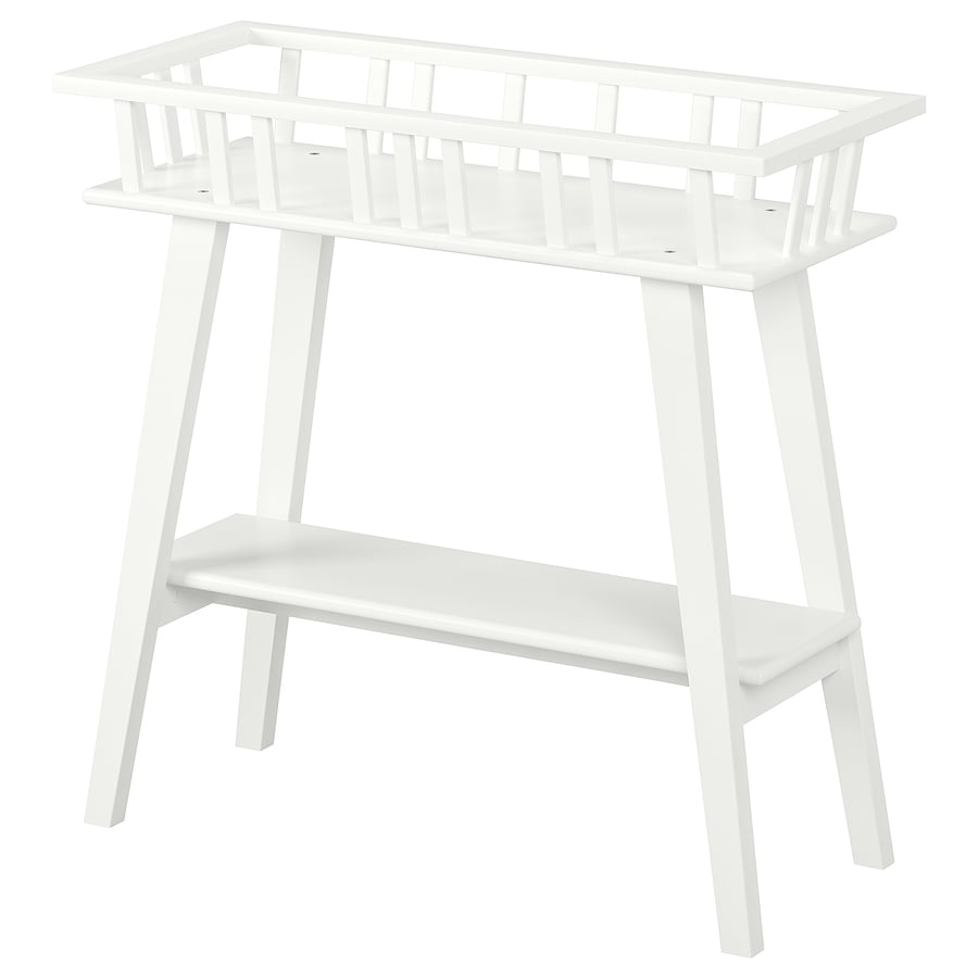 LANTLIV white, Plant stand, Length 74 cm IKEA