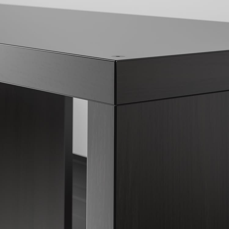 LAPPLAND TV bench, blackbrown, 183x39x147 cm IKEA