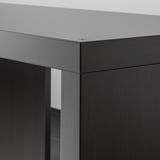 LAPPLAND TV storage unit, black-brown, 183x39x147 cm