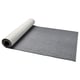 Option: LARKOLLEN Felt panel for sliding doors, dark grey, 80x40-240 cm