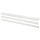 Option: LARKOLLEN Rail w fittings for sliding doors, white, 80 cm