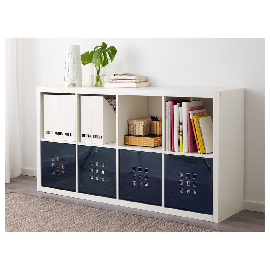 LEKMAN Box, dark grey, 33x37x33 cm IKEA