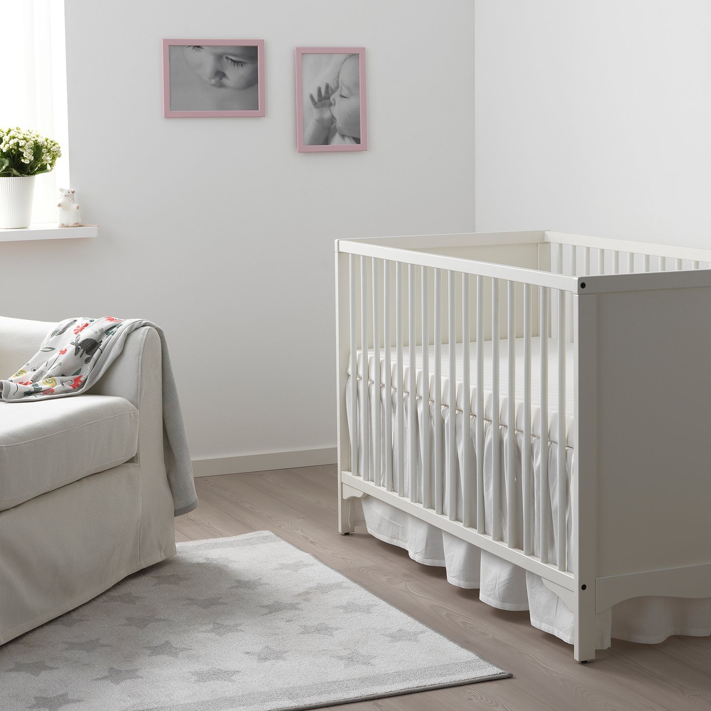 ikea cot skirt