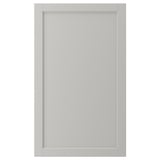 LERHYTTAN Door, light grey, 60x100 cm