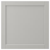 LERHYTTAN Door, light grey, 60x60 cm