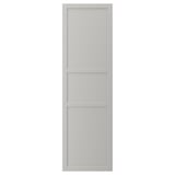 LERHYTTAN Door, light grey, 60x200 cm