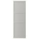 LERHYTTAN Door, light grey, 60x180 cm