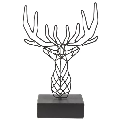 Lindrande Reindeer Black Decoration Ikea