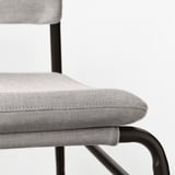 LINNEBÄCK Easy chair, Ramna light grey