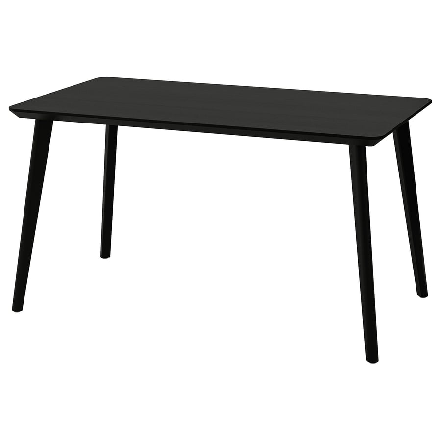 LISABO black, dining table IKEA