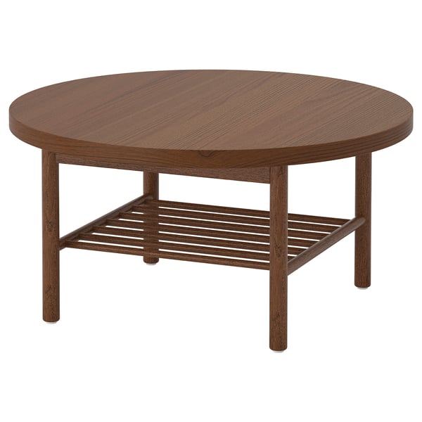 Listerby Brown Coffee Table 90 Cm Ikea