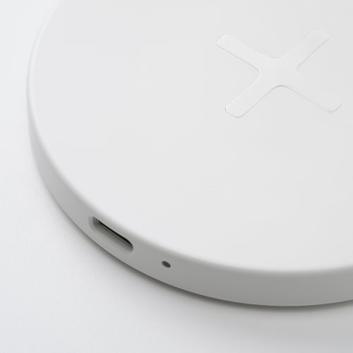 LIVBOJ white, wireless charger IKEA
